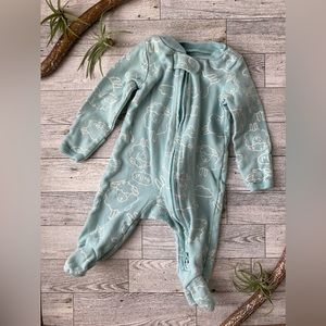Carter's Newborn Double Zipper Onesie